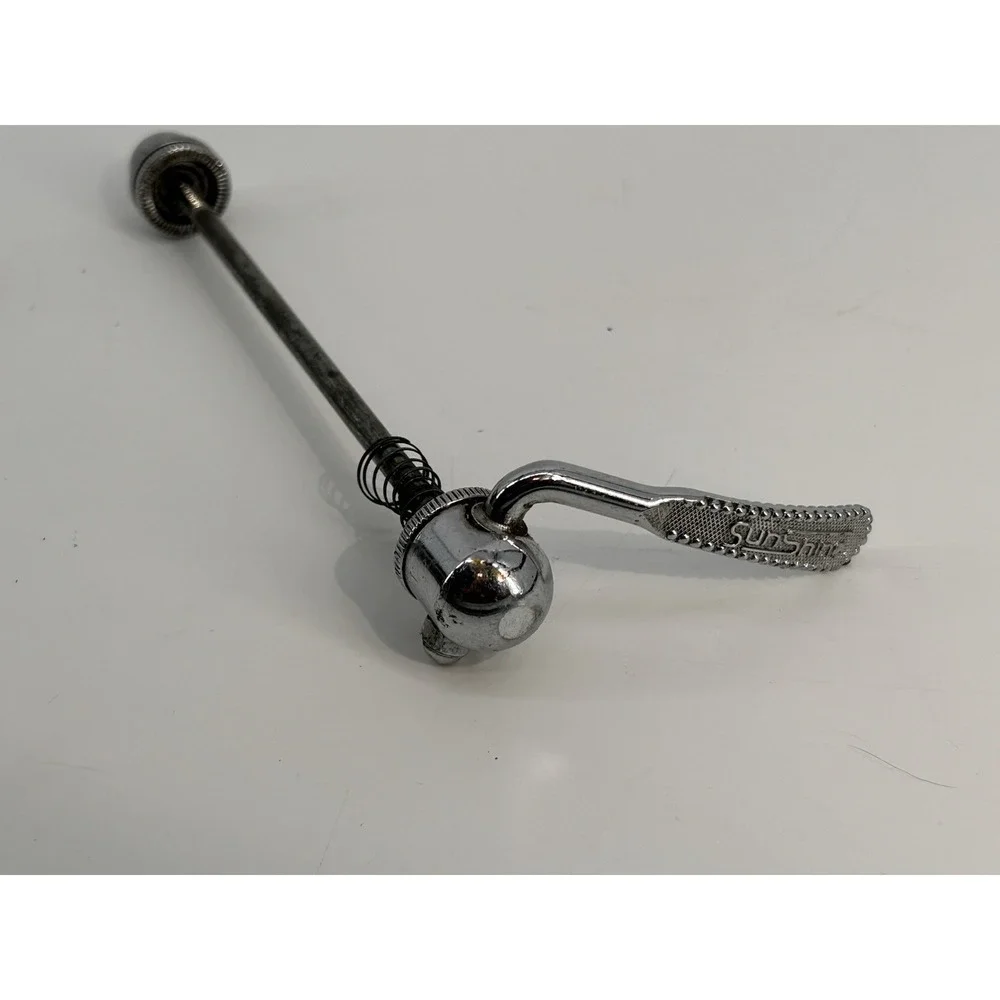 Vintage Sunshine Front Quick Release Skewer Axel Part Silver